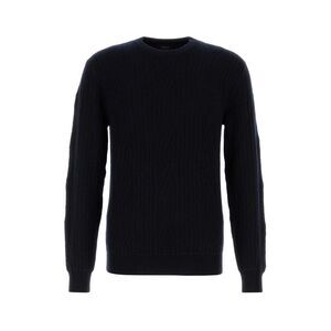 Brioni Men Black Wool Blend Sweater